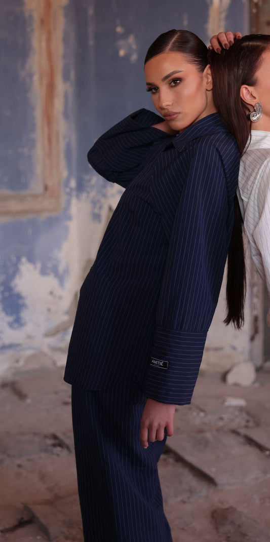 Set puplin blu